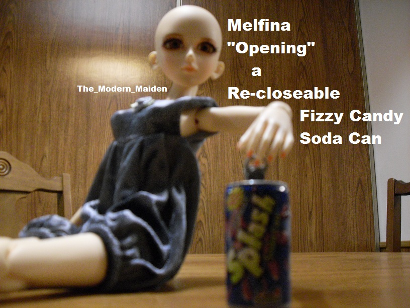 Melfina Re-closeable Candy Soda Can