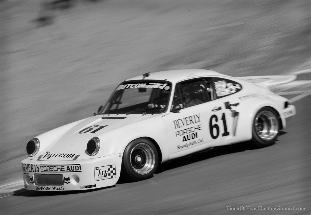 Porsche 911 On The Track