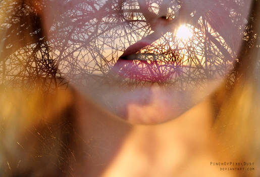 Double Exposure Self Portrait