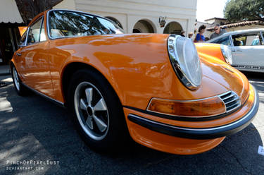 Orange Porsche 911