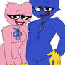 Huggy Wuggy y Kissy Missy