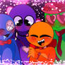 Rainbow Friends San Valentn