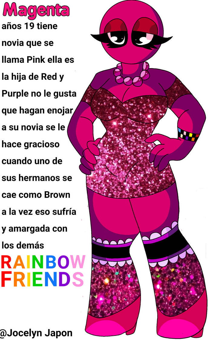 RainbowFriendsoc Magenta by MerlinBeemers on DeviantArt