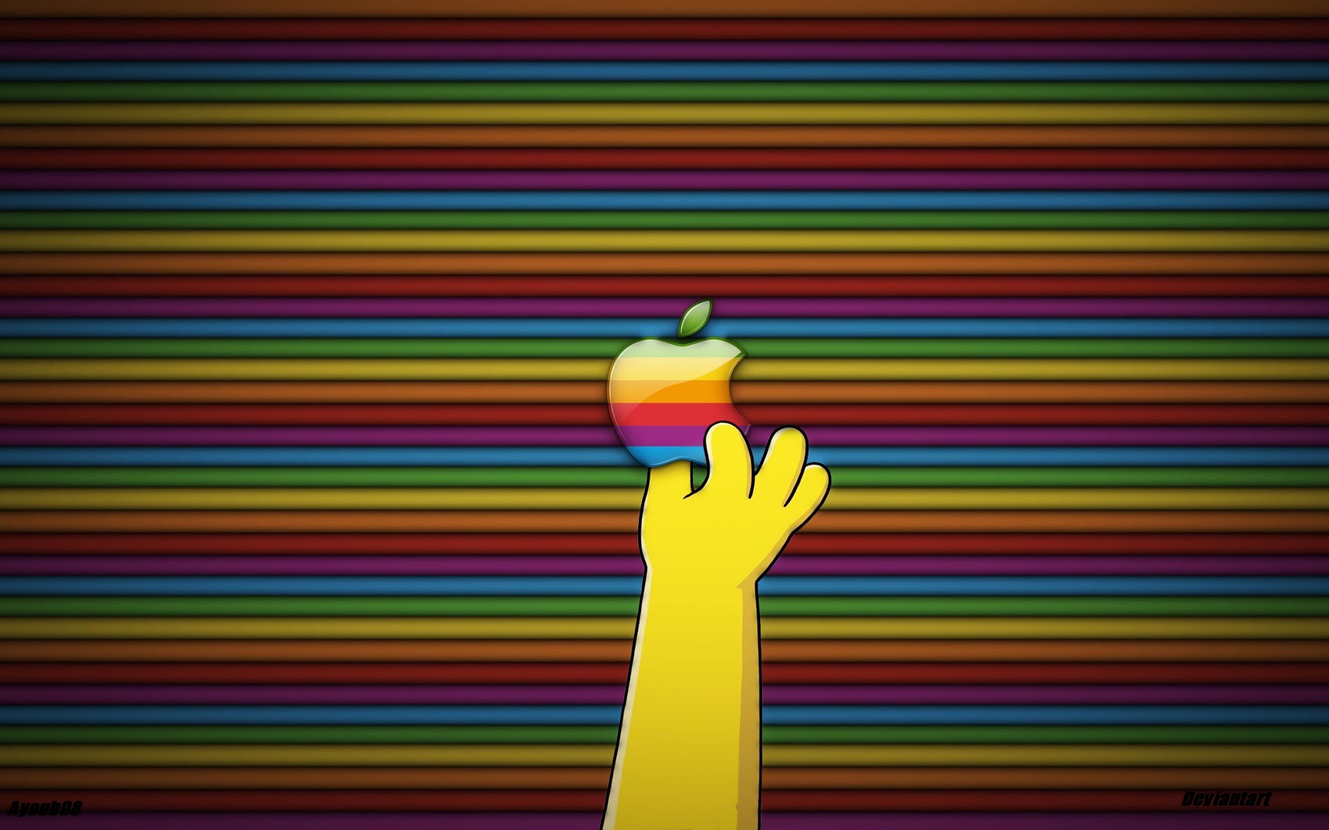 iMac The Simpsons Wallpaper