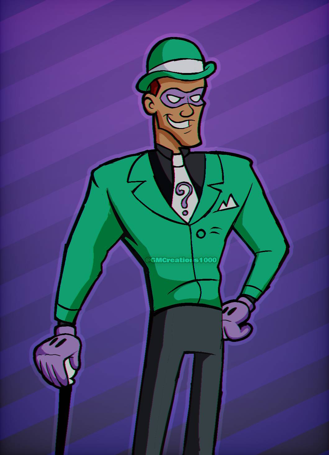 BTAS Riddler doodle by GMCreations1000 on DeviantArt