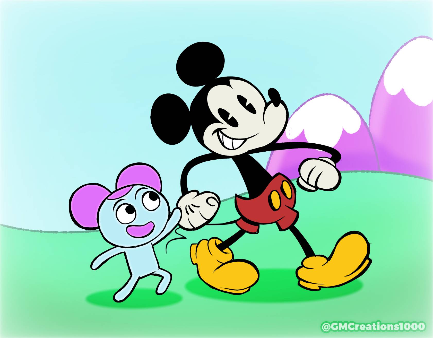 Pip Mickey Mickey and Pibby! by GMCreations1000 on DeviantArt