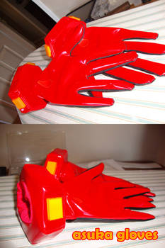 Asuka plugsuit gloves WIP #2