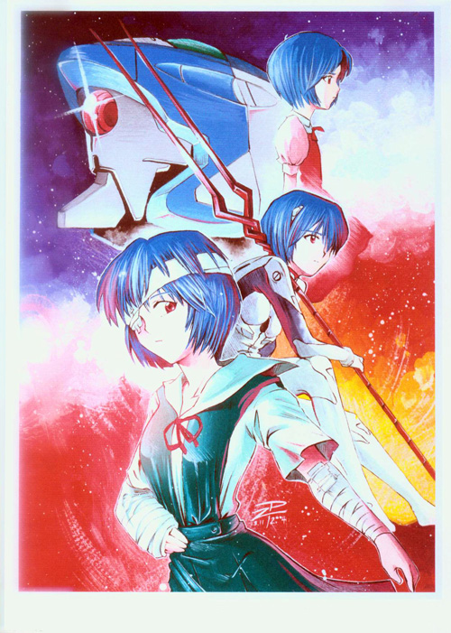 Ayanami Rei-Poster Illust