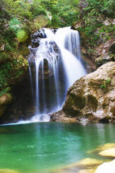 Vintgar waterfall