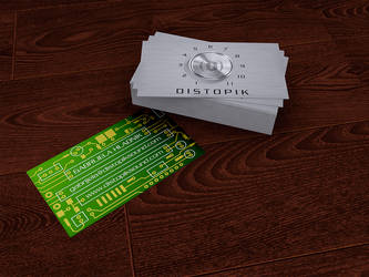 Business cards for Distopik