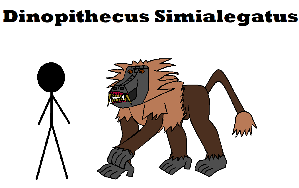 Dinopithecus Deviantart Dinopithecus Sketch by DSU42 on DeviantArt