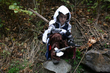 It's mini-Connor Kenway!