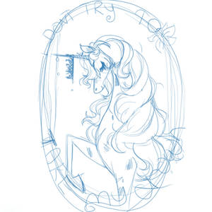 Don't Try To Steal My Crown Sticker sketch