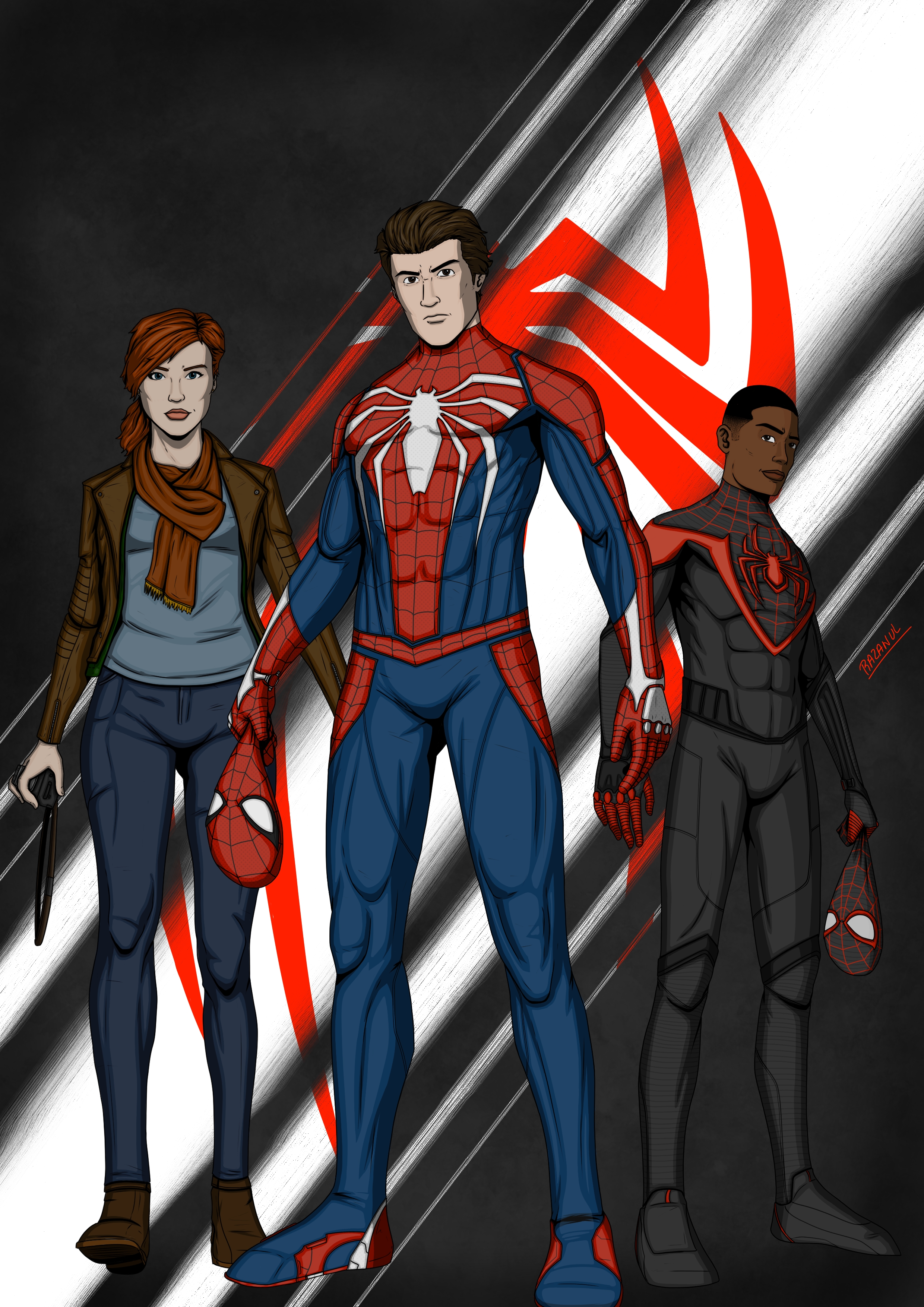 Marvel's Spiderman (PS4) by Razanul on DeviantArt