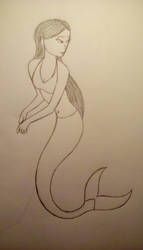 Mermaid sketch