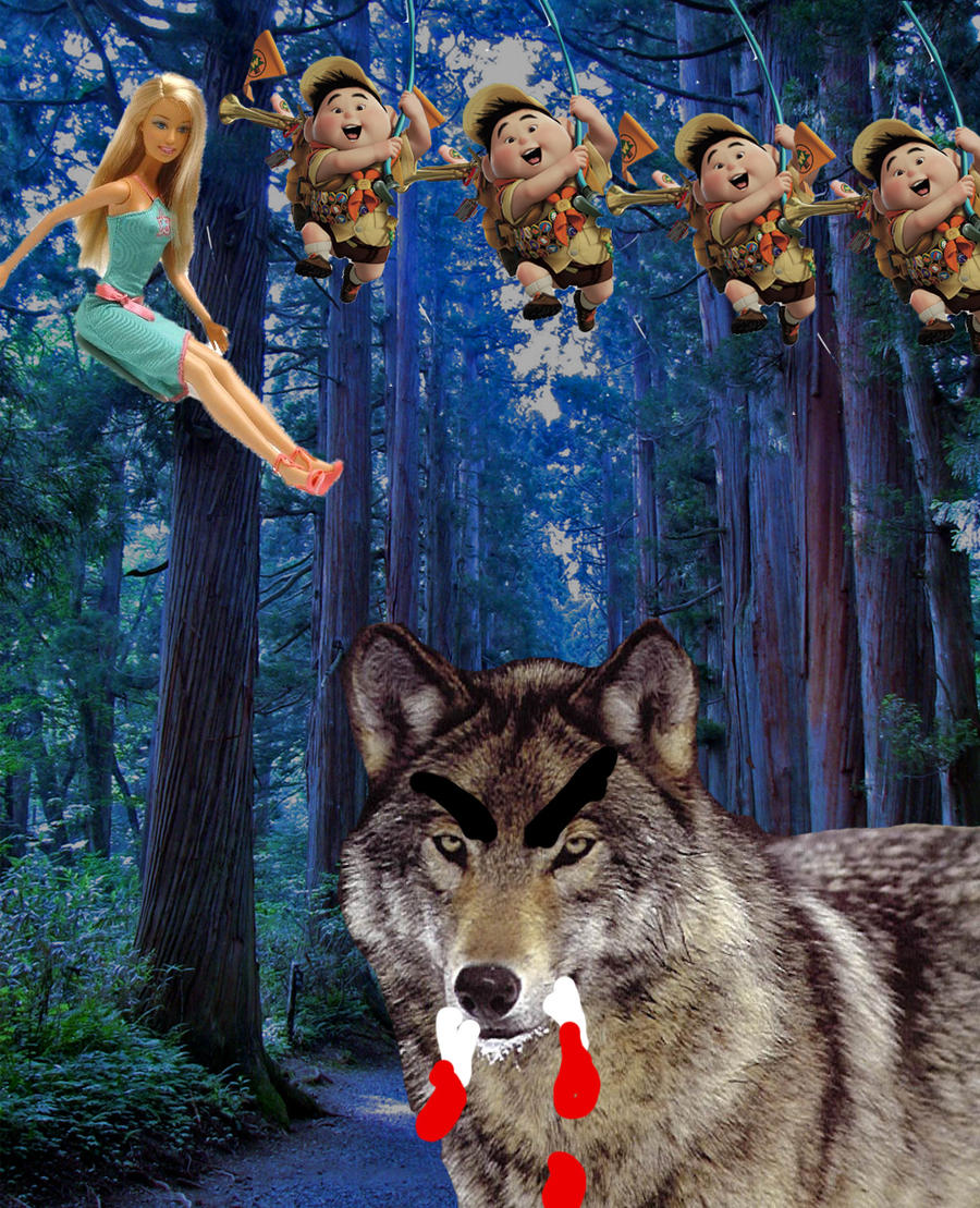 BARBIE SCOUTS WOLVES