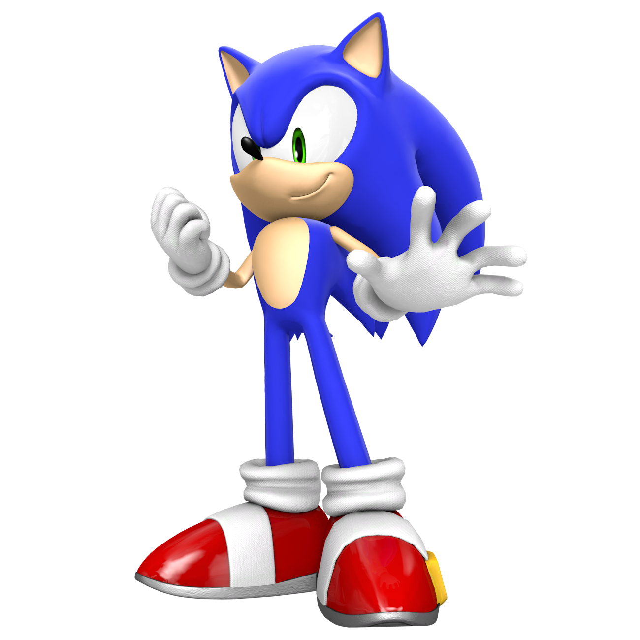 Sonic the Hedgehog render, Super Sonic 1 by Justin113D on DeviantArt