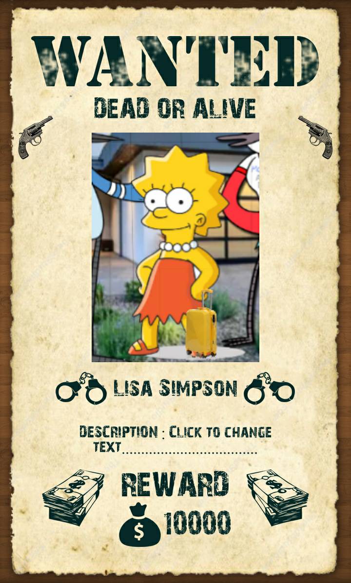 Missing Simpson Missing: Lisa Simpson by terius11 on DeviantArt