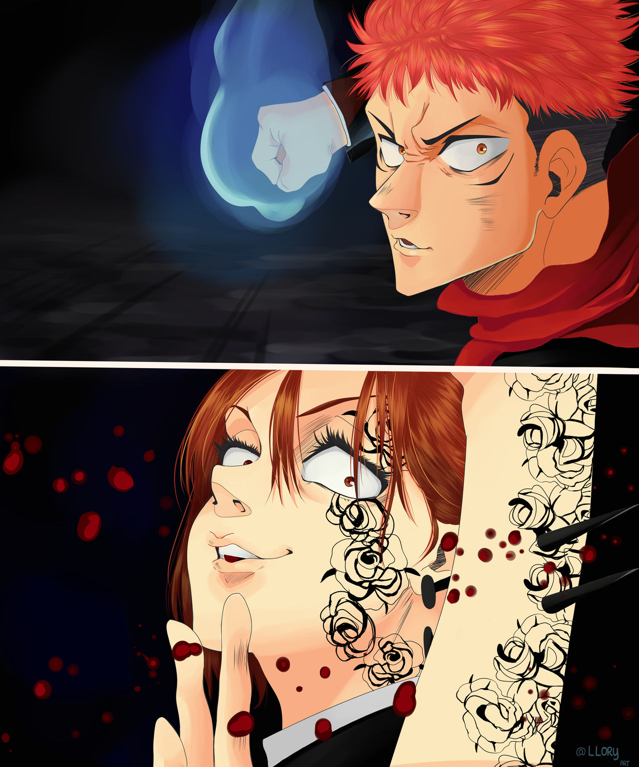 Junretsu Deviantart Jujutsu by LoryFreire on DeviantArt