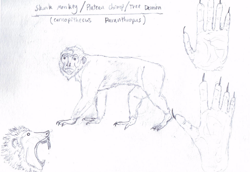 Lost World Reborn: Carnopithecus paranthropus