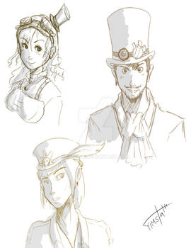 Steampunk sketches