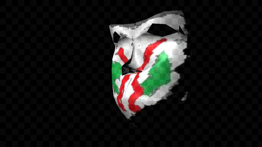 Red Mask Spain Spanish mask low resolution by Redfoxbennington on DeviantArt