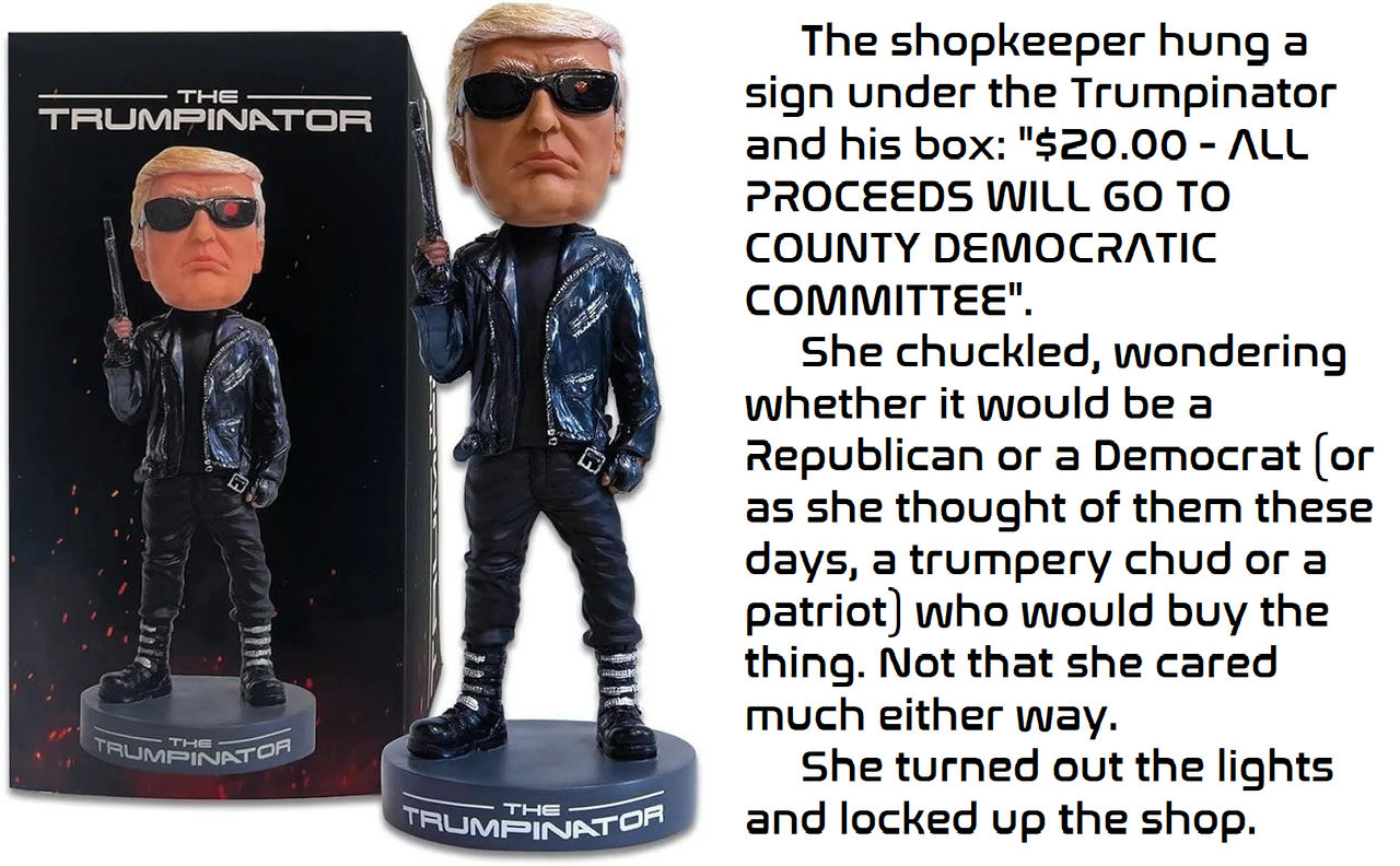 Trumpinator Trumpinator by ArcadiaJaneBerger on DeviantArt