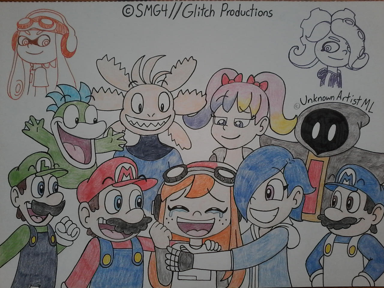Glitch Productions Protagonists by Mad8Warrior on DeviantArt