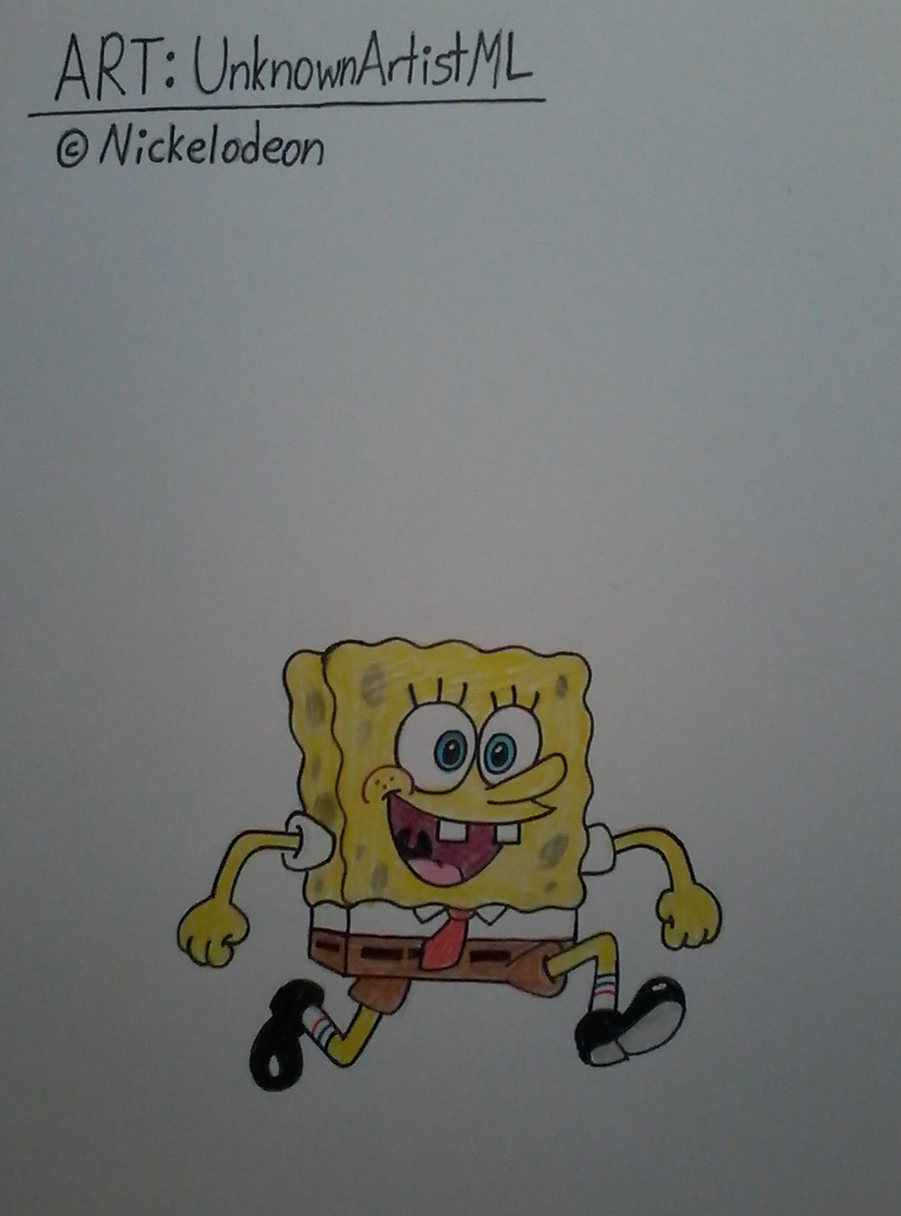 FULL RENDER: SpongeBob SquarePants by UnknownArtistML on DeviantArt