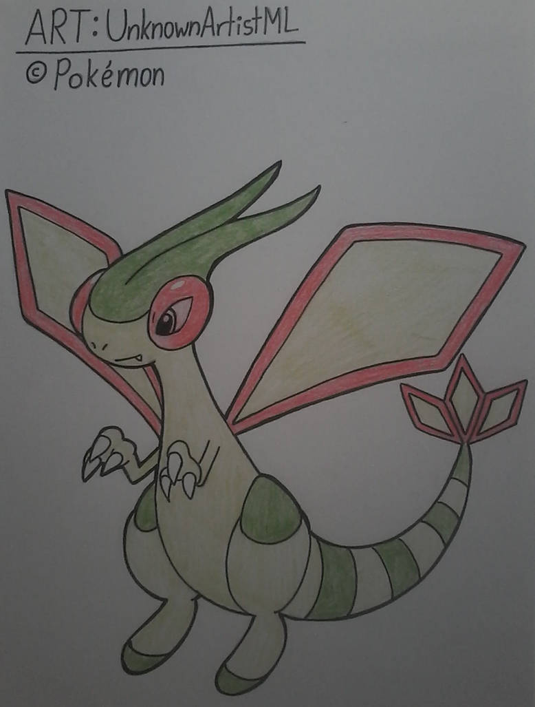FULL RENDER: Flygon by UnknownArtistML on DeviantArt