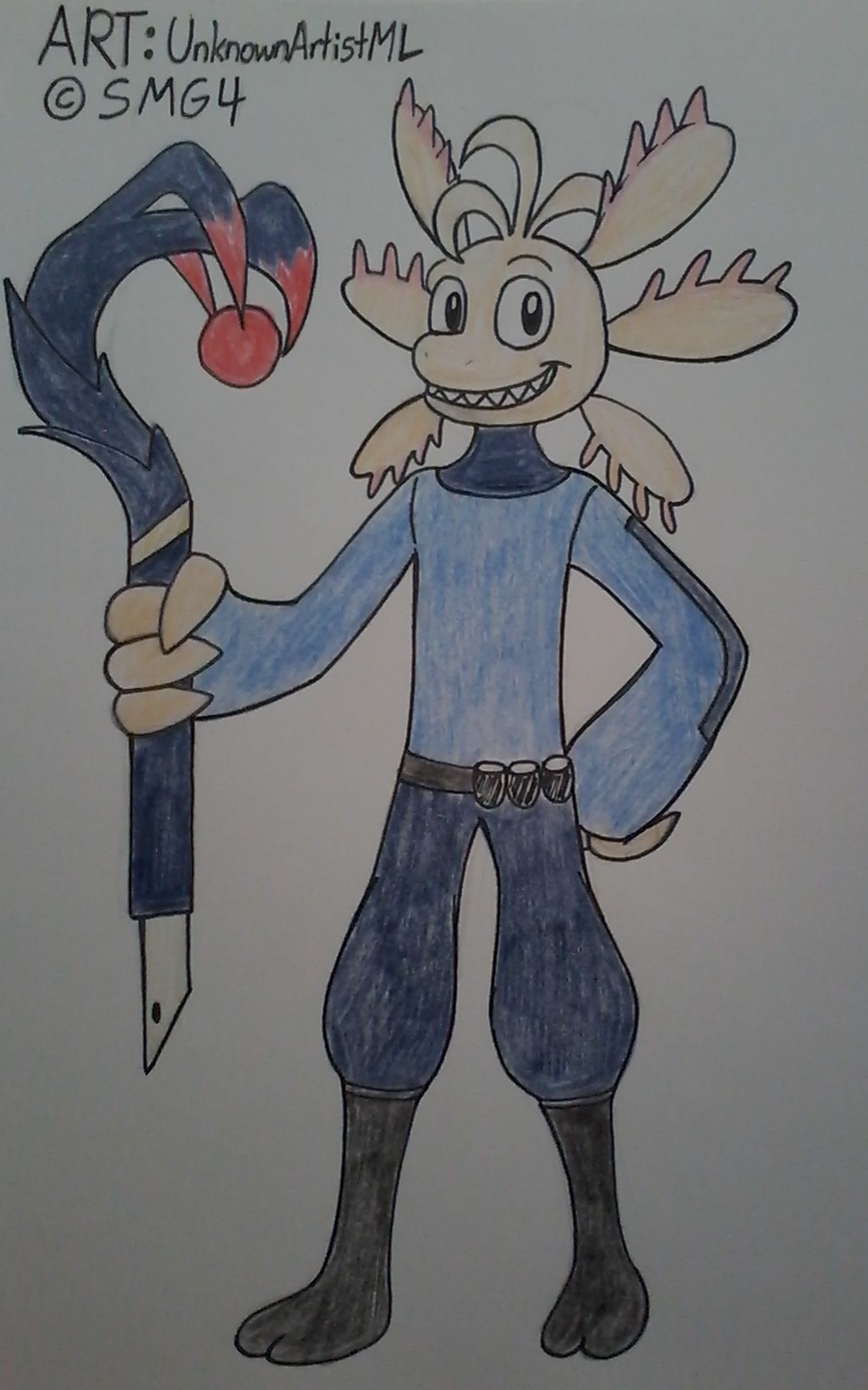 FULL RENDER: Axol by UnknownArtistML on DeviantArt