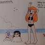 ART TRADE: Meggy at the Beach