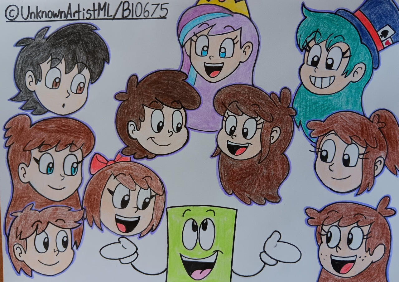 Rectangle Guy Rectangle Guy and the Floating Heads by UnknownArtistML on DeviantArt