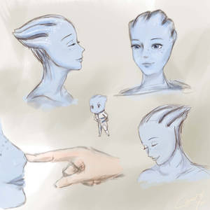 Liara Sketches