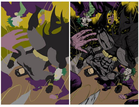 Batman Detective Comics Flats