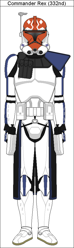 Commander Rex Render 332nd Company Commander Rex by GrandAdmiralThrawn55 on DeviantArt