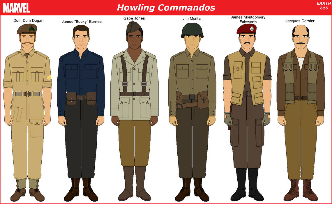 90 Howling Commandos Howling Commandos by GrandAdmiralThrawn55 on DeviantArt