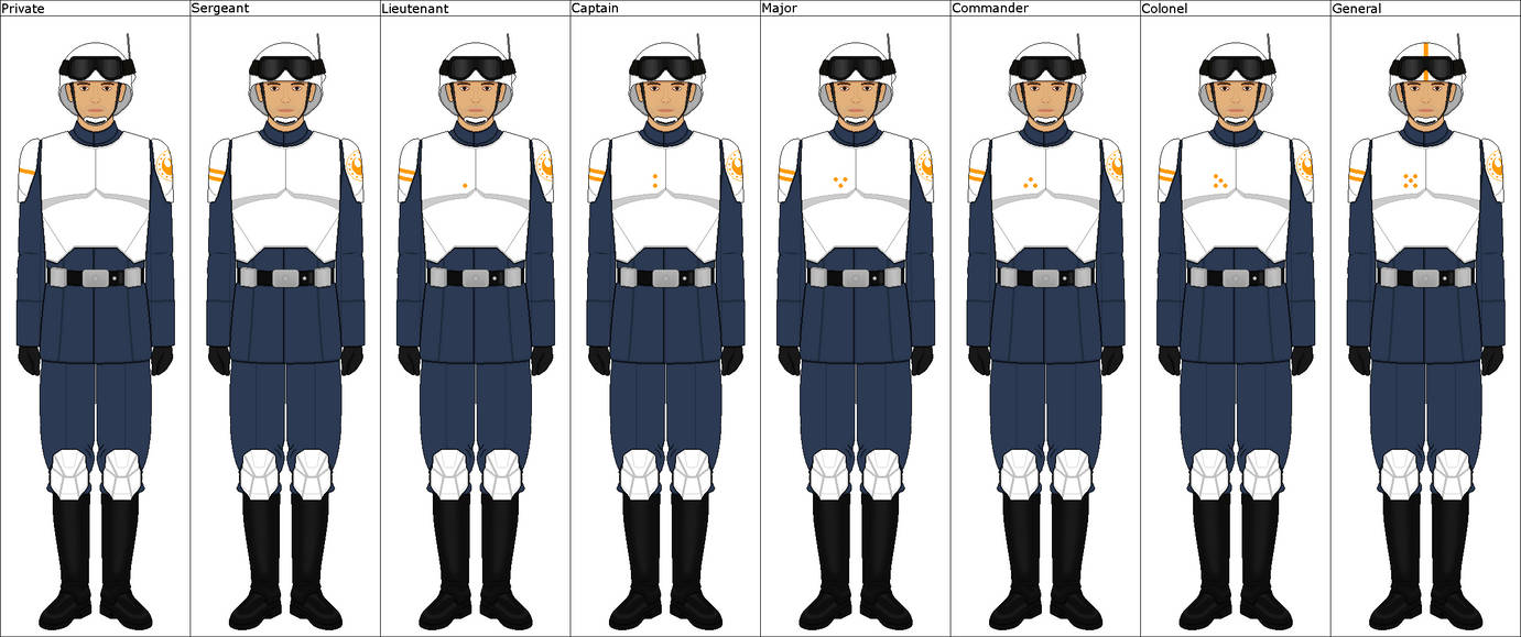 New Republic Army Combat Uniforms by GrandAdmiralThrawn55 on DeviantArt