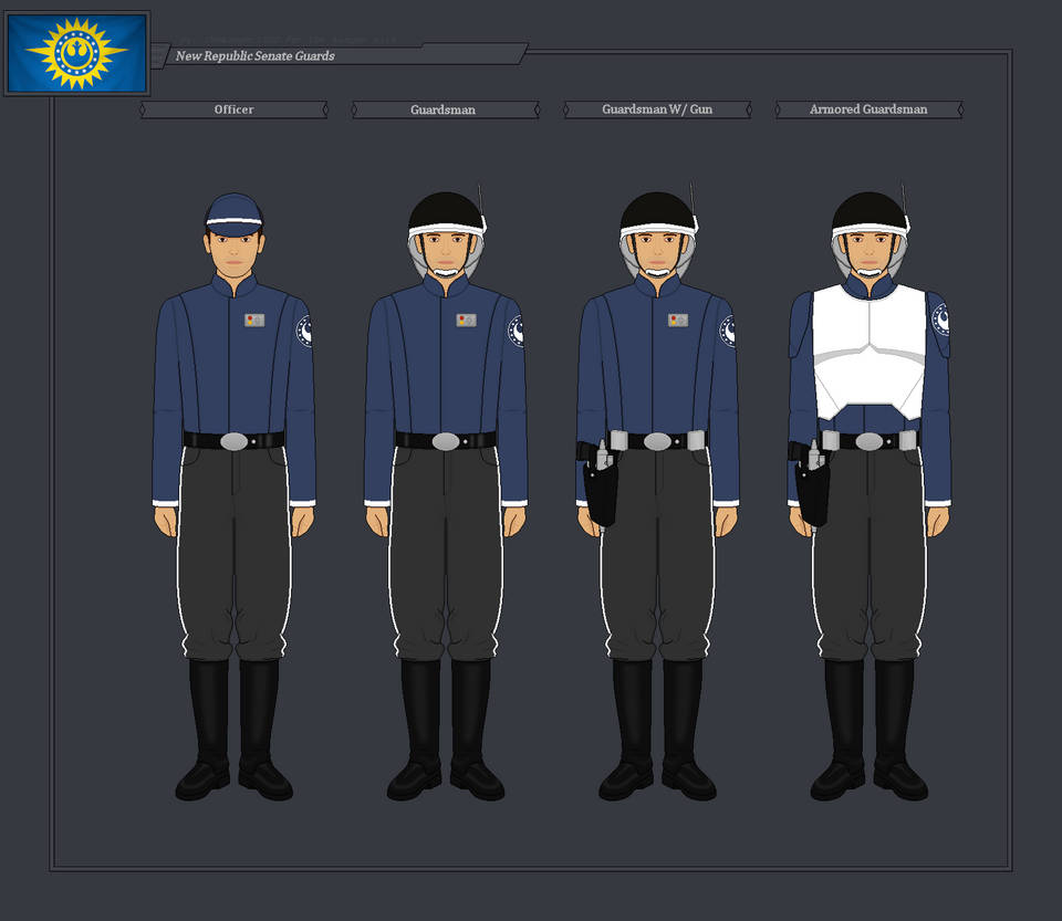 New Republic Senate Guards by GrandAdmiralThrawn55 on DeviantArt