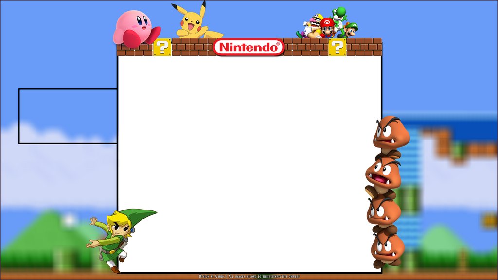 Nintendo Overlay Frame By Aburanl On Deviantart Nintendo Overlay Frame By Aburanl