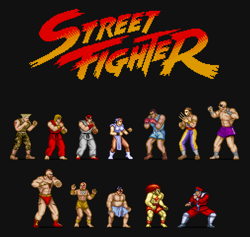 Street Fighter 1 - The World Warrior by siil3ntj on DeviantArt