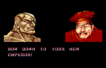 SF2 Custom Win Quotes - Sagat vs M Bison by siil3ntj on DeviantArt