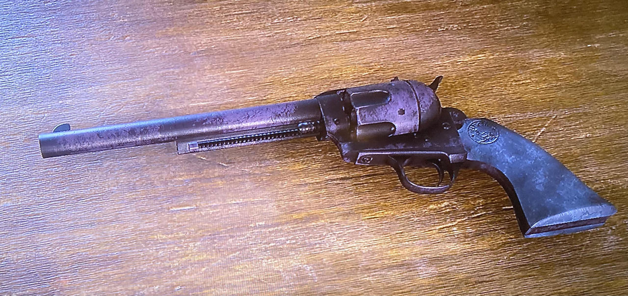 Red Dead Redemption 2 Cattleman Revolver by siil3ntj on DeviantArt