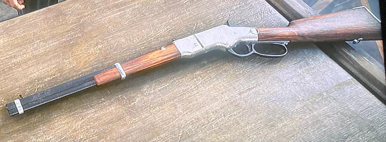 Ugl Rifle RDR2 - The Good The Bad And The Ugly Rifle by siil3ntj on DeviantArt