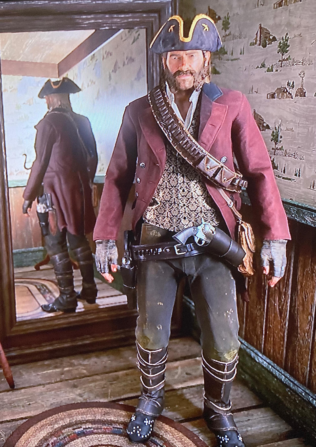 Dead Redemption - Pirate Outfit by siil3ntj on DeviantArt