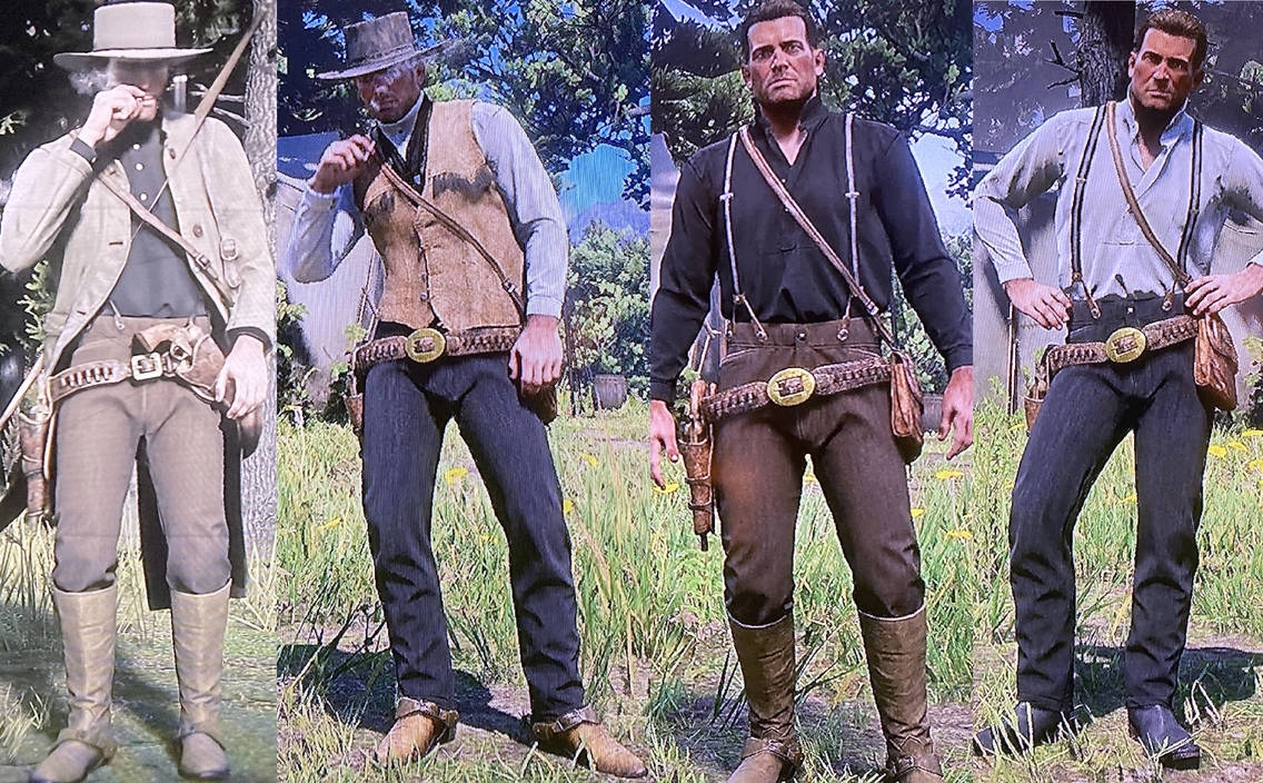 RDR2 - The Good The Bad and The Ugly by siil3ntj on DeviantArt