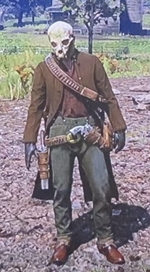 RDR2 - Ghost Riders 1987 outfit by siil3ntj on DeviantArt