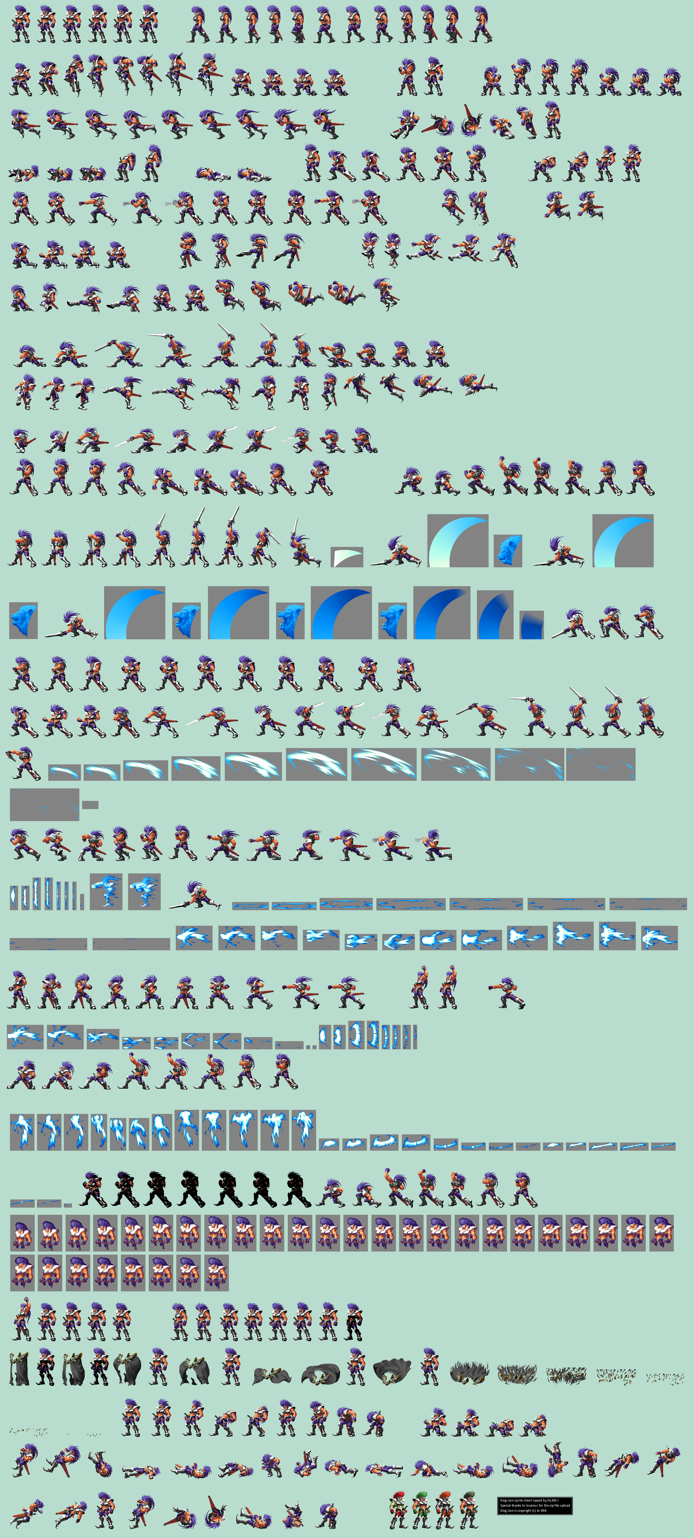 Lion King Sprites
