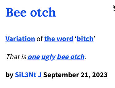 Beeotch Lettering Explore the Best Definition Art | DeviantArt