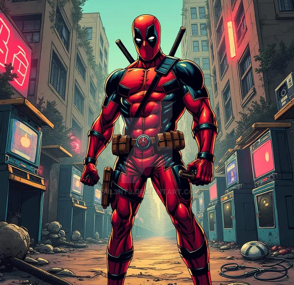 Subtle Deadpool Deadpool by siil3ntj on DeviantArt